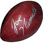 Joe Namath Autographed NFL Duke Football